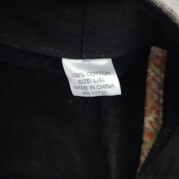 Cabbie Newsboy Hat Gray/Blue Striped Men's Size L/XL - Picture 4 of 4